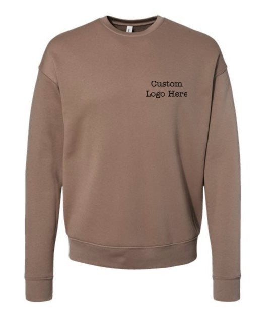 Custom Sweatshirt with Left Chest Logo