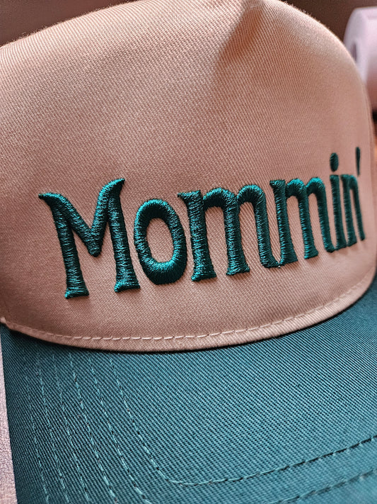 Mommin' 3D Puff Embroidery Cap