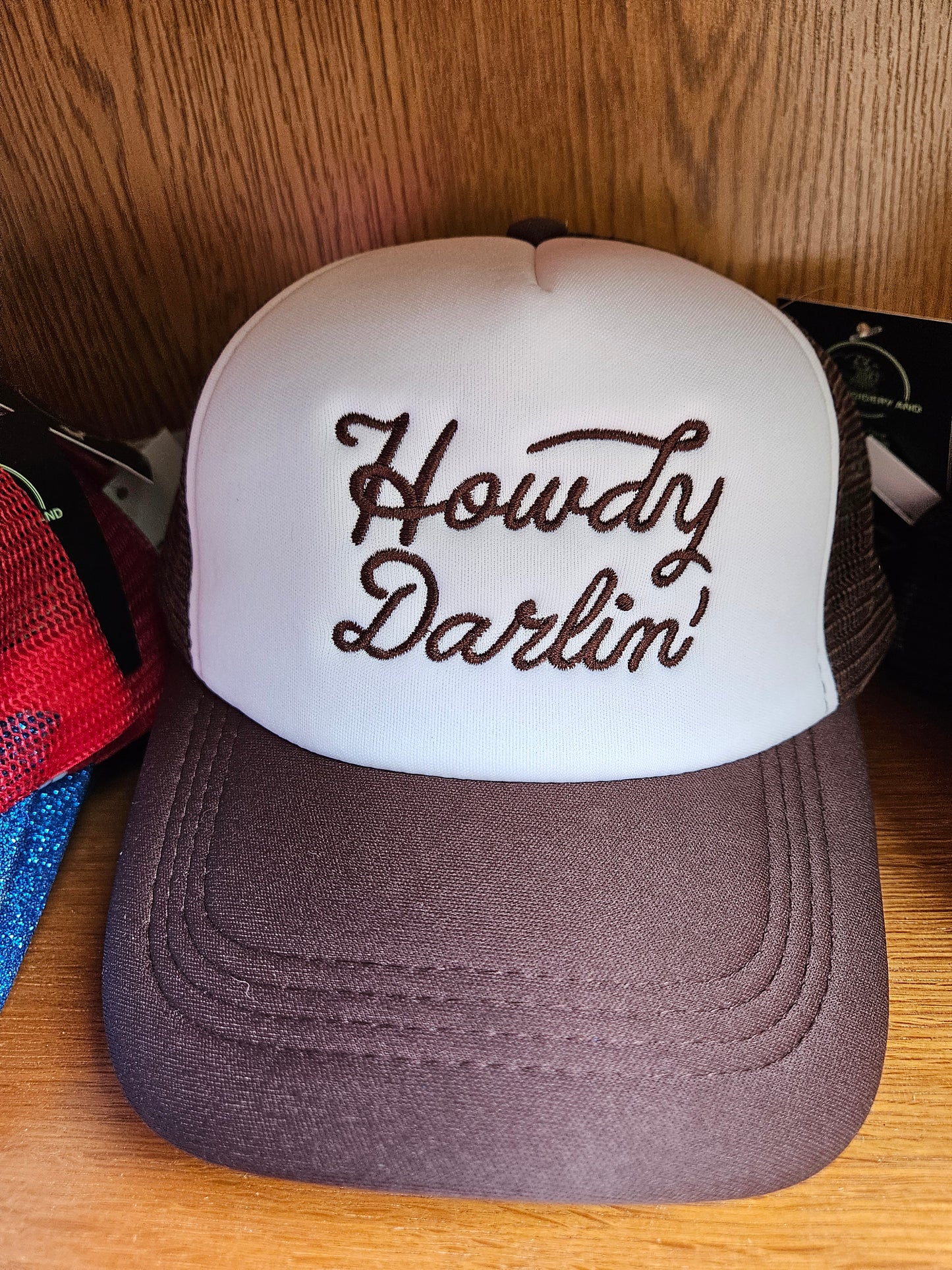 Howdy Darlin Foam Trucker Hat