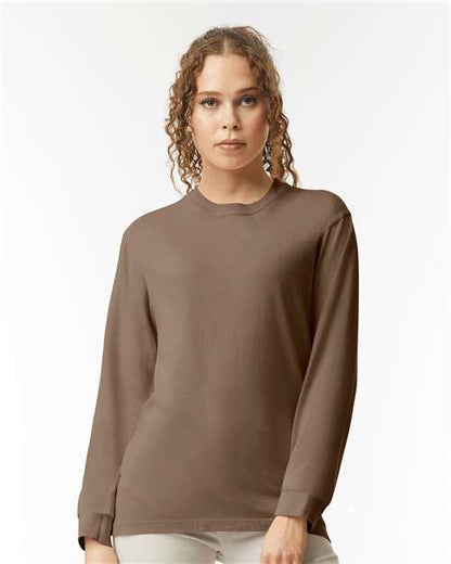 Unisex Garment-Dyed Heavyweight Long Sleeve T-Shirt
