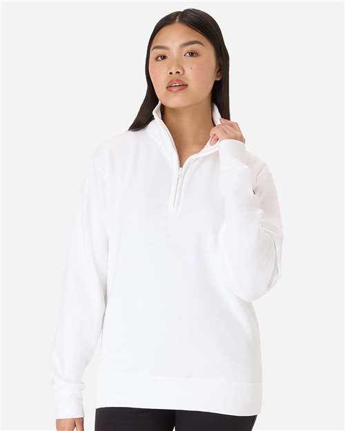 Unisex Powerblend® Quarter-Zip Pullover