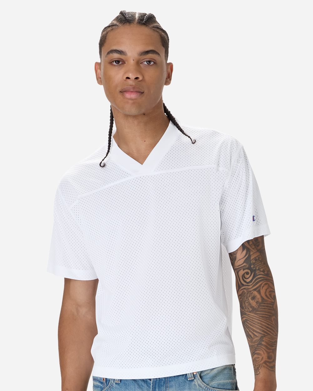Unisex V-Neck Practice Mesh Jersey