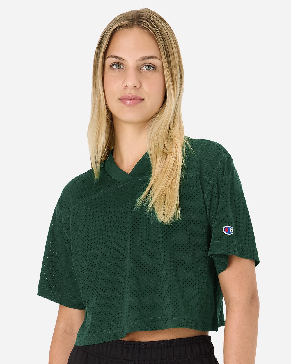 Women's V-Neck Mid-Length Practice Mesh Jersey