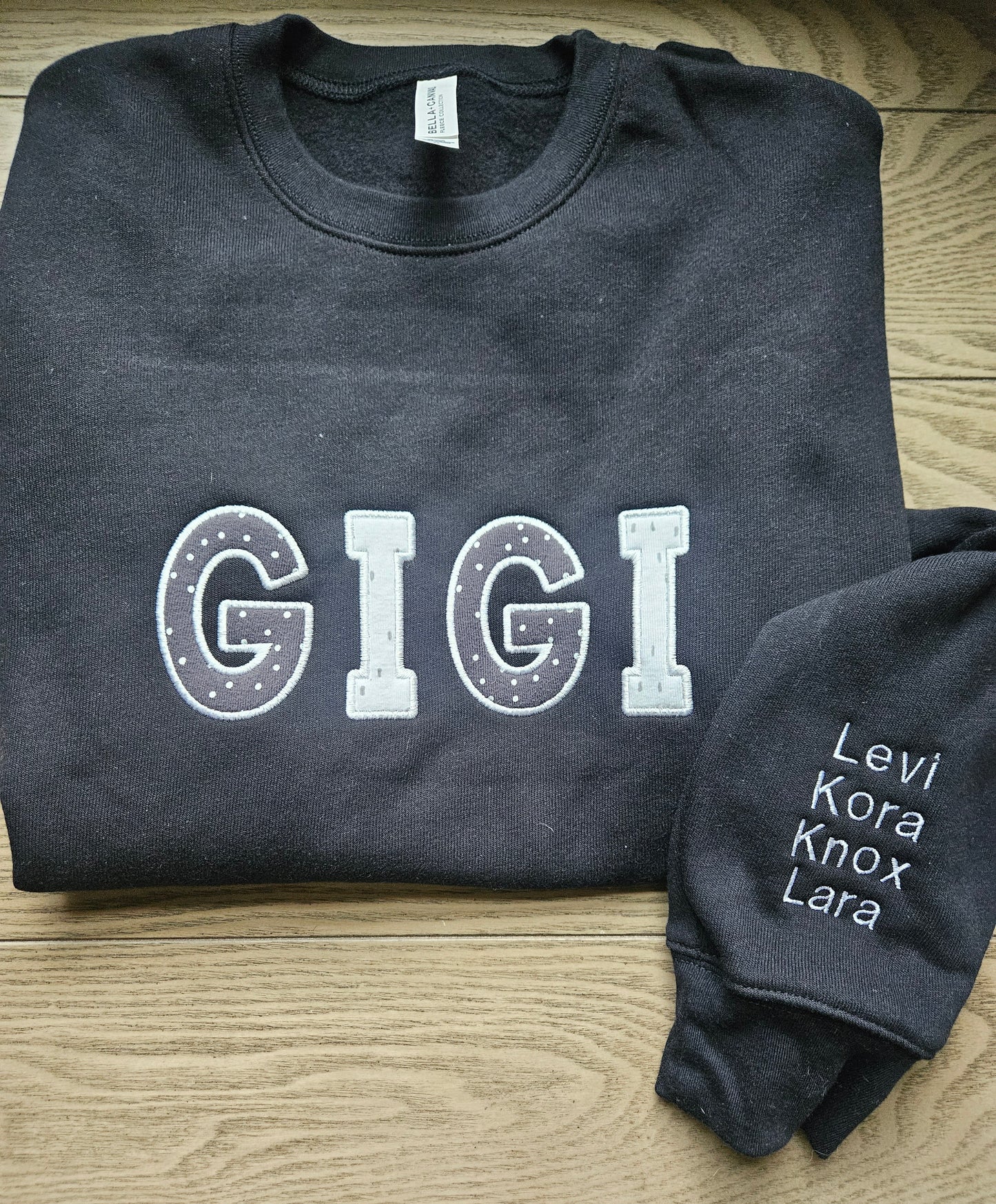Embroidered Mama Onesie Applique Keepsake Sweatshirt Crewneck
