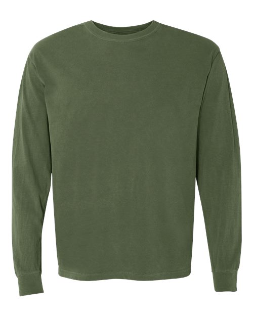 Unisex Garment-Dyed Heavyweight Long Sleeve T-Shirt