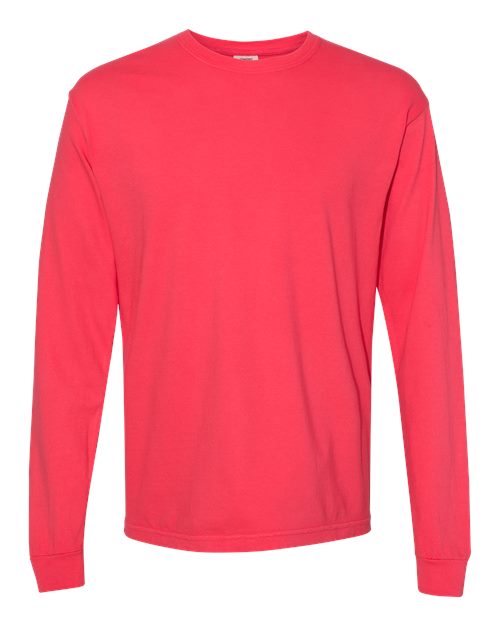 Unisex Garment-Dyed Heavyweight Long Sleeve T-Shirt