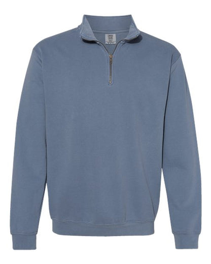 Unisex Garment-Dyed Quarter-Zip Sweatshirt