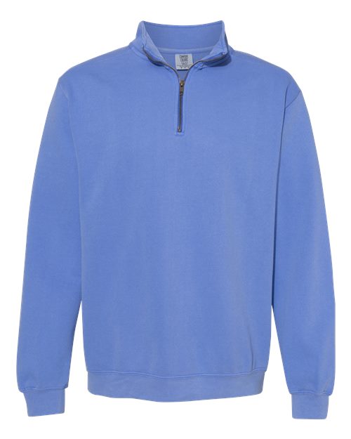 Unisex Garment-Dyed Quarter-Zip Sweatshirt