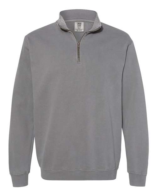 Unisex Garment-Dyed Quarter-Zip Sweatshirt