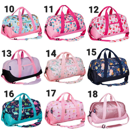 Personalized Kids Embroidered Overnight Dufflebag