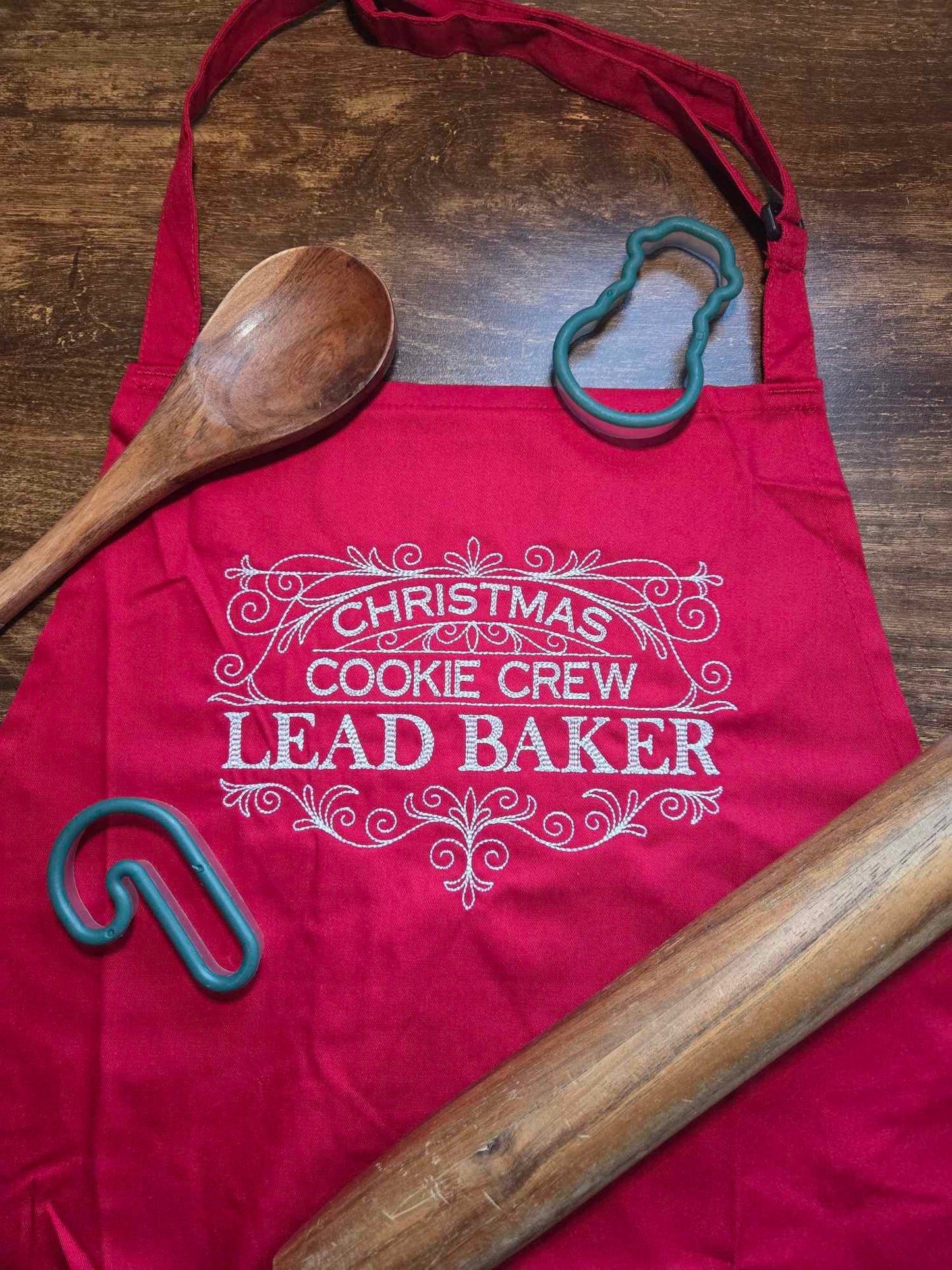 Christmas Cookie Crew Lead Baker Apron