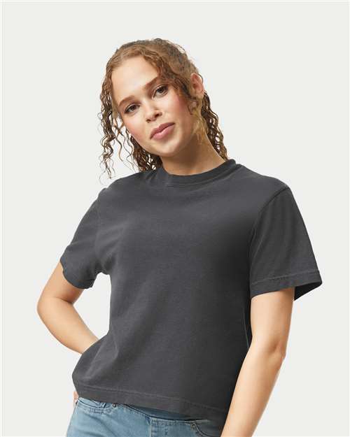 Women's Garment-Dyed Heavyweight Boxy T-Shirt