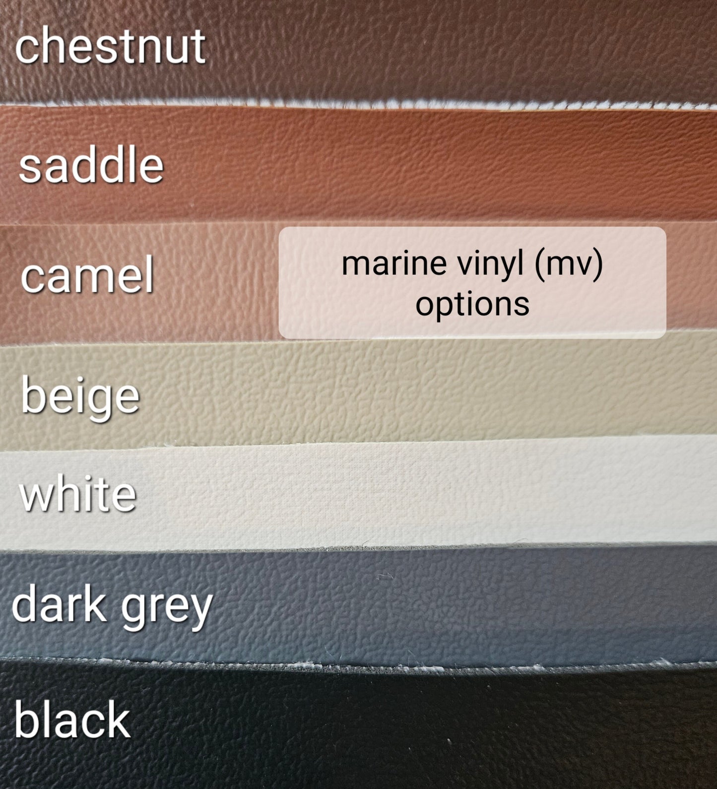 Embroidered Faux Leather Marine Vinyl Stroller Wagon Patch I've got sixty eleven kids so please be patient