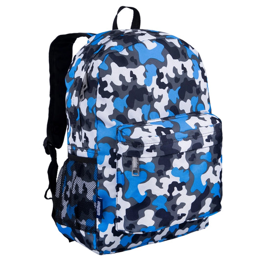 Blue Camo 16 Inch Backpack