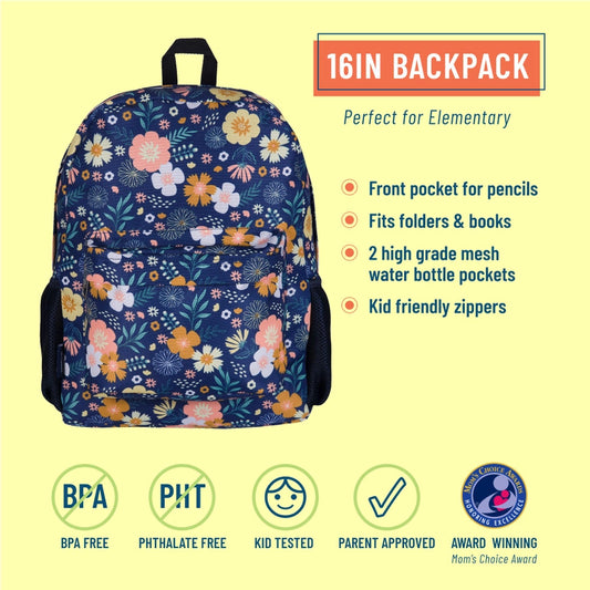 Wildflower 16 Inch Backpack