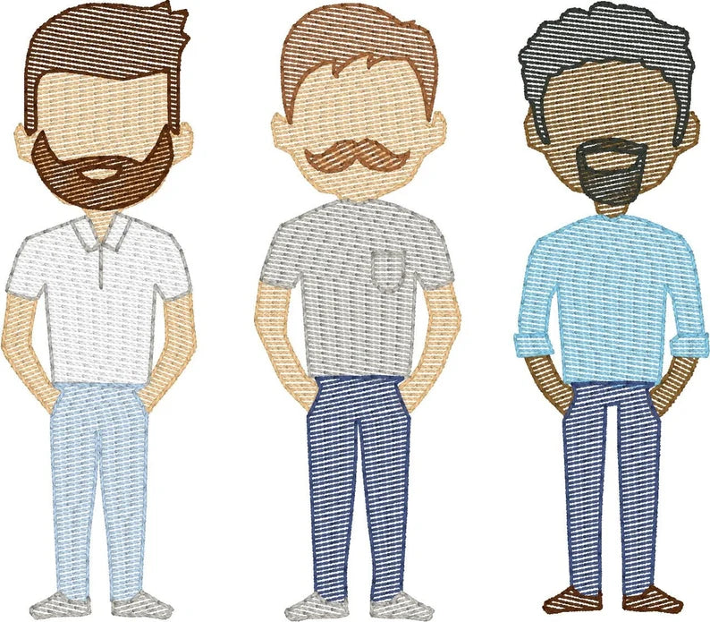 Custom Embroidered Family Christmas Ornaments | Personalized Family Christmas Ornaments