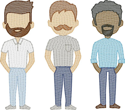 Custom Embroidered Family Christmas Ornaments | Personalized Family Christmas Ornaments