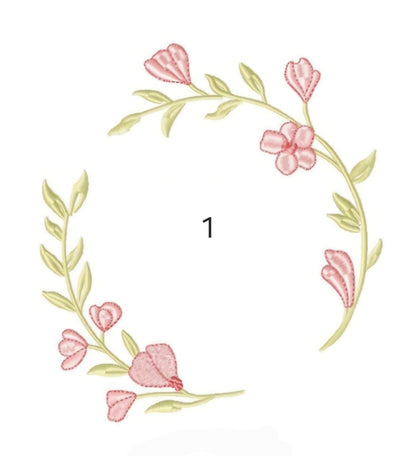 Embroidered Keepsake Baby Name Sign