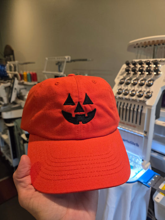 Jack O'lantern Embroidered Hat
