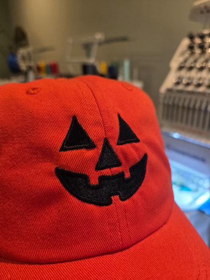 Jack O'lantern Embroidered Hat