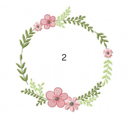 Embroidered Keepsake Baby Name Sign