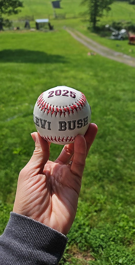 Embroidered Baseball/Softball