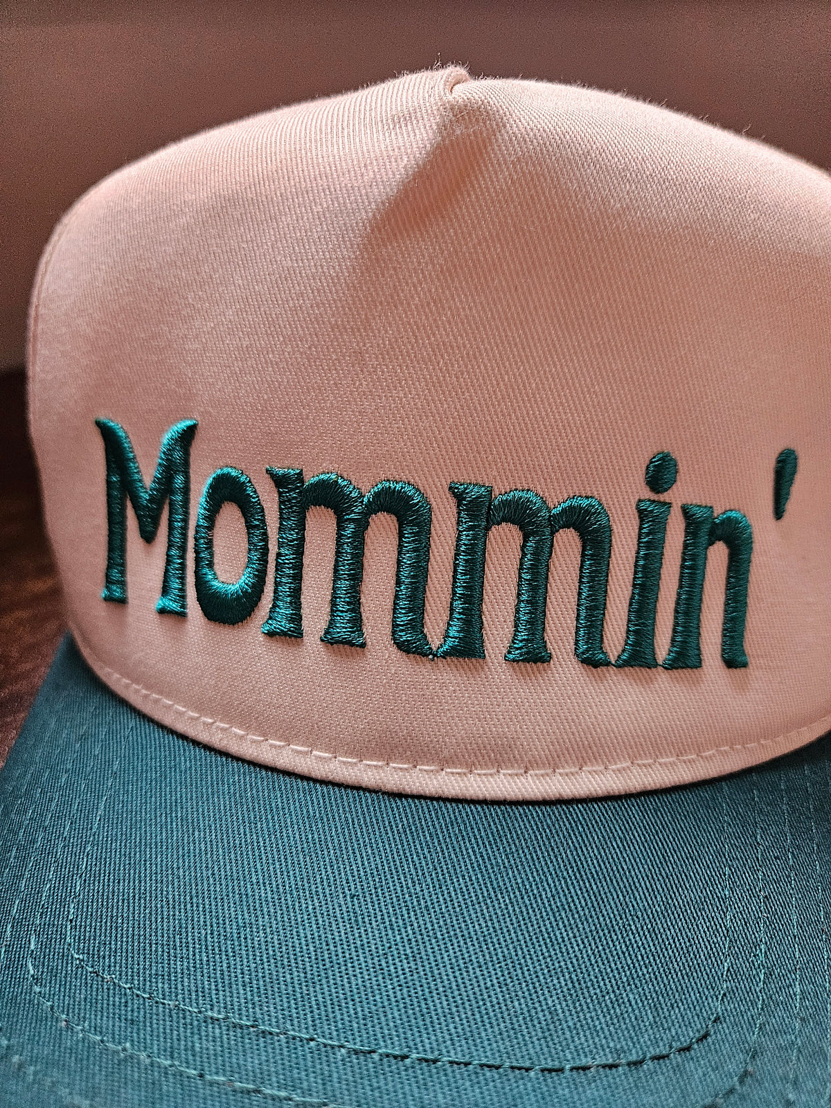 Mommin Design Mommin' 3D Puff Embroidery Cap – LK Embroidery and Designs LLC