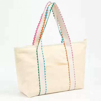 Canvas Ric-Rac Tote PRE-ORDER