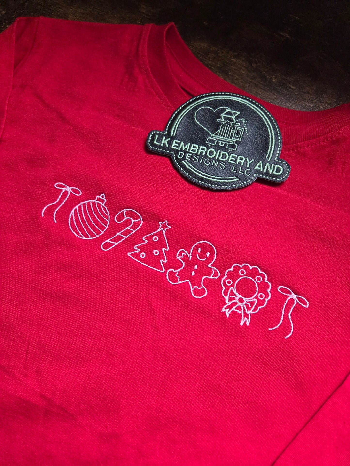 Christmas Icon Toddler Long Sleeve Tshirt