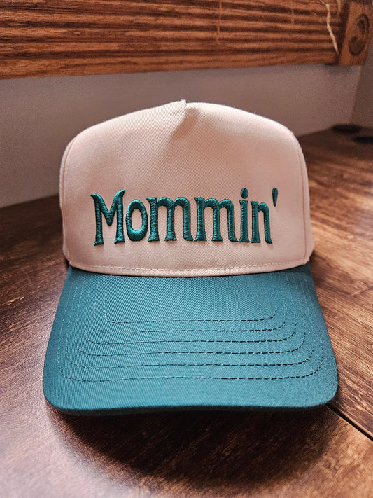 Mommin' 3D Puff Embroidery Cap
