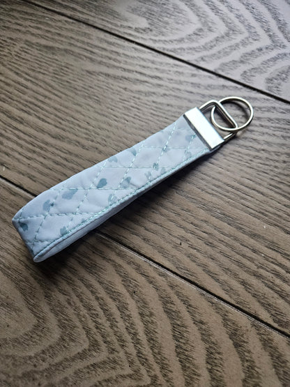 Seafoam green Keyfob Wristlet