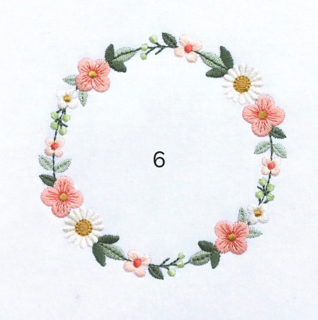 Embroidered Keepsake Baby Name Sign