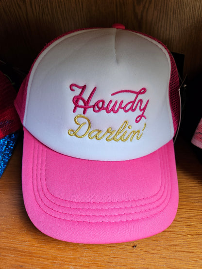 Howdy Darlin Foam Trucker Hat