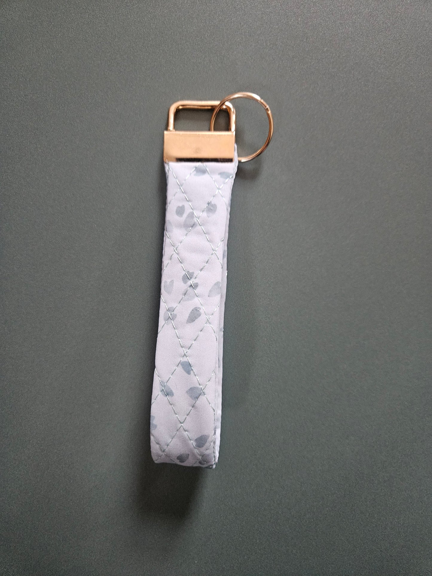 Seafoam green Keyfob Wristlet
