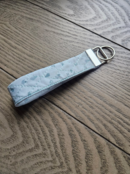 Seafoam green Keyfob Wristlet