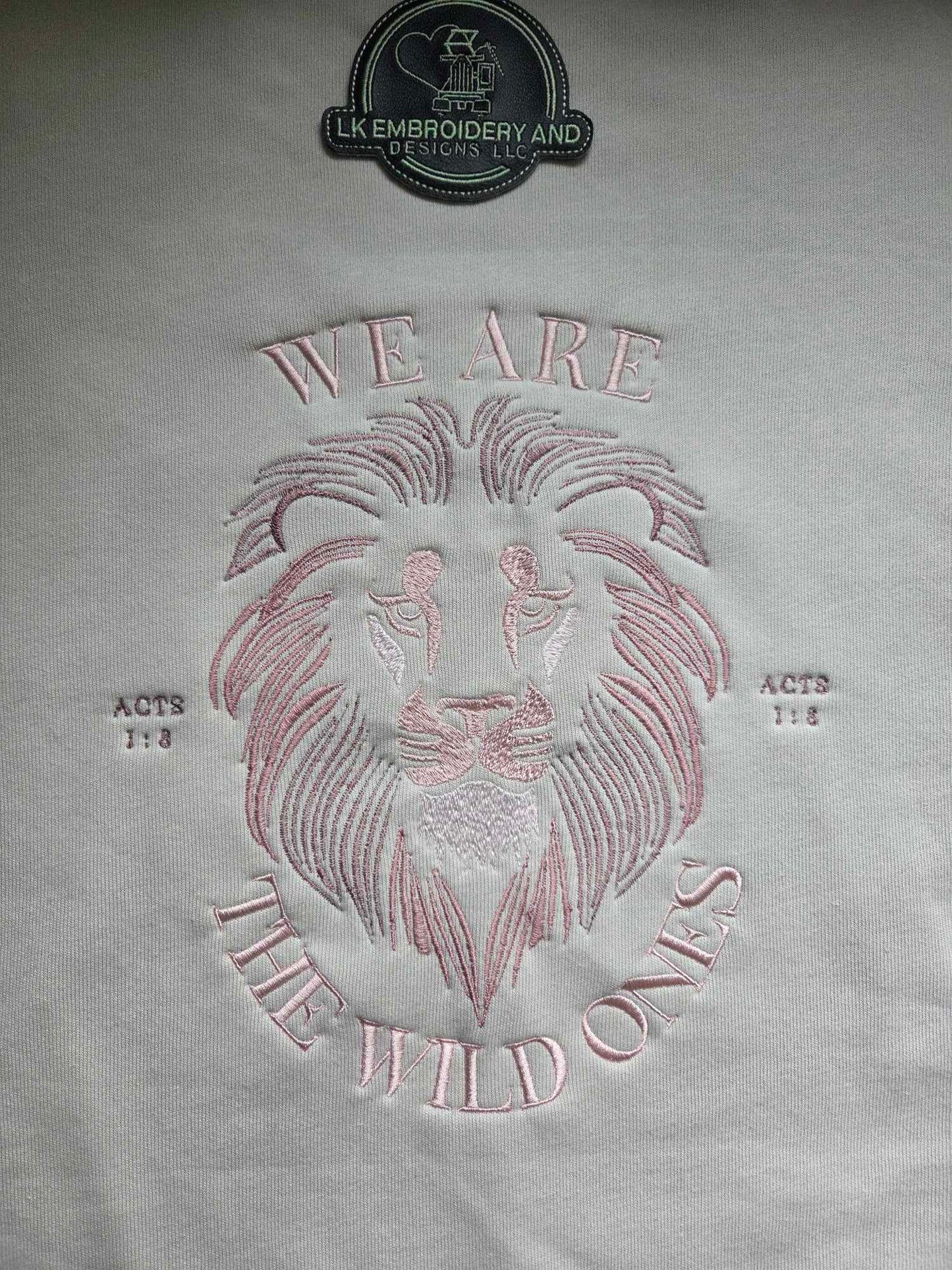 We Are The Wild Ones Women's Embroidered Crewneck Sweatshirt